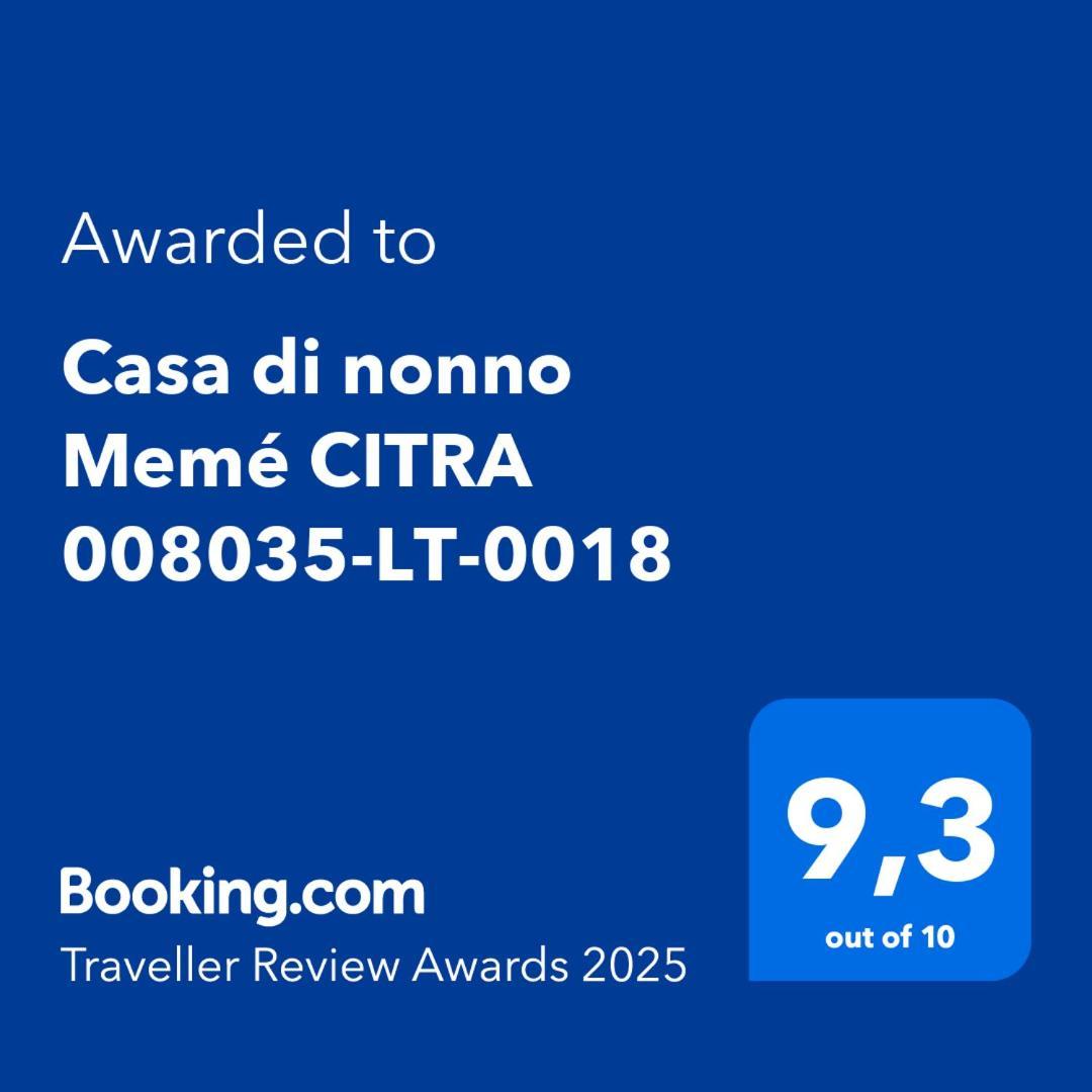 Apartament Casa Di Nonno Meme Citra 008035-Lt-0018 Andagna Zewnętrze zdjęcie